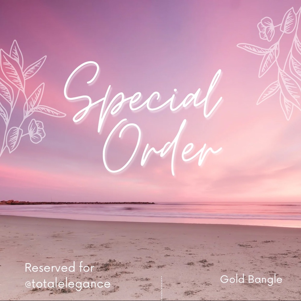 3 Gold bangle